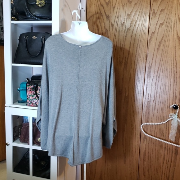 Melissa McCarthy seven7 poncho cape Large L - Picture 2 of 4